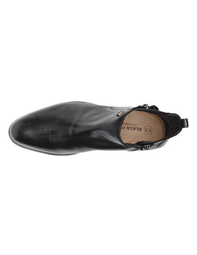 Botín Black Peppers de piel para hombre