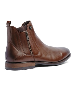 Botín Black Peppers de piel para hombre