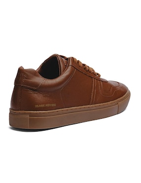 Tenis de piel Black Peppers para hombre
