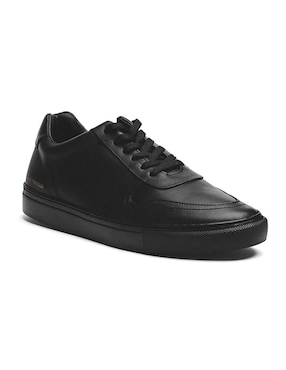 Tenis De Piel Black Peppers Para Hombre