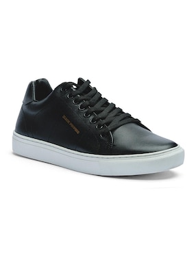 Tenis De Piel Black Peppers Para Hombre