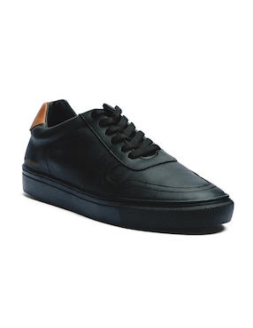 Tenis De Piel Black Peppers Para Hombre