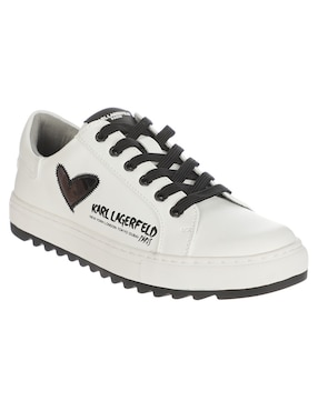 Tenis De Piel Karl Lagerfeld Paris Para Hombre