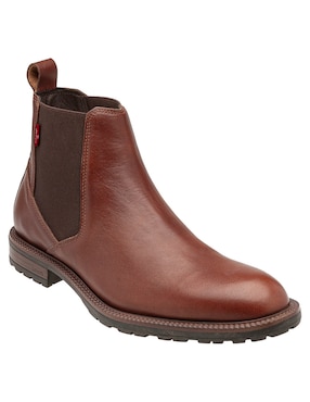 Botín Levi's de piel para hombre