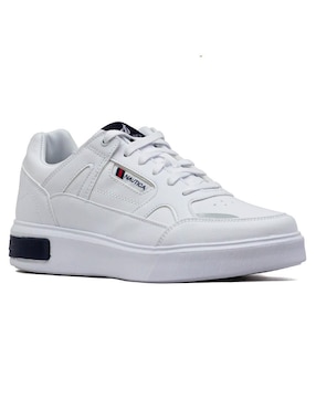 Tenis De Piel Nautica Para Hombre