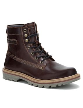 Bota Caterpillar De Piel Para Hombre