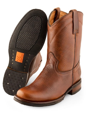 Bota Siete Leguas Roper de piel para hombre