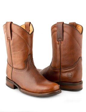 Bota Siete Leguas Roper de piel para hombre