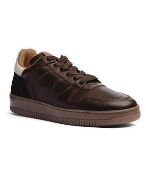 Tenis De Piel Black Peppers Para Hombre