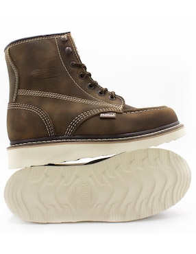 Bota Industrial Padilla Crazy Tabaco de piel para hombre