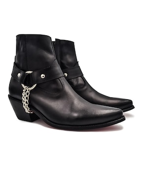 Botín Estilo Dh de piel para hombre