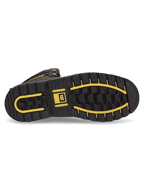 Bota industrial Caterpillar de cuero y piel