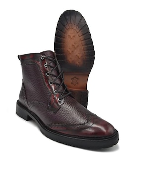 Botín Estilo Dh de piel para hombre