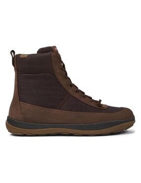 Botas De Tobillo Camper Tierra Para Hombre - Estilo Urbano, Suela De Goma, Material Textil, Cierre De Cordones