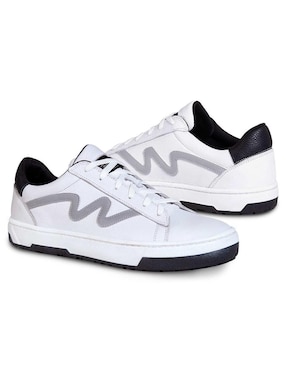 Tenis de piel WKL para hombre