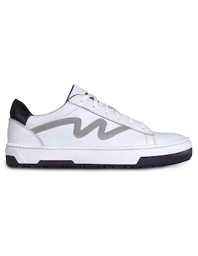 Tenis de piel WKL para hombre
