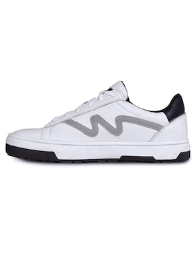 Tenis de piel WKL para hombre