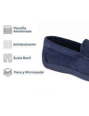 Pantufla Perry Ellis Style Keon para hombre