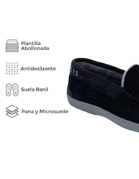 Pantufla Perry Ellis Style Keon para hombre