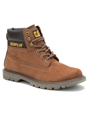 Bota Caterpillar De Piel Para Hombre