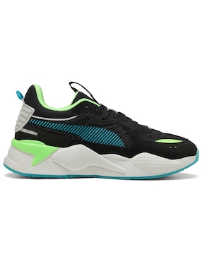 Tenis De Piel Puma Rsx Alien Para Hombre