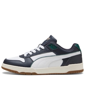 Tenis de piel Puma rbd game low para hombre