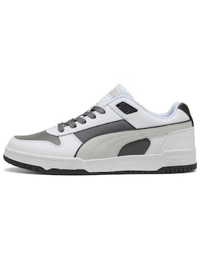 Tenis de piel Puma rbd game low para hombre