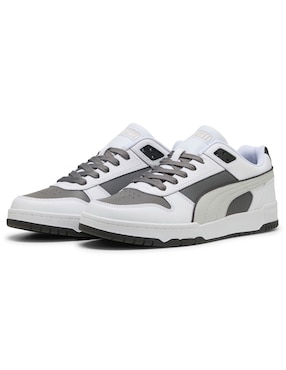 Tenis de piel Puma rbd game low para hombre
