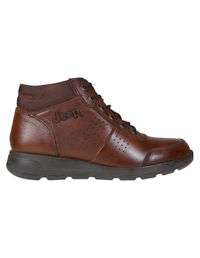 Bota Jeep de piel para hombre