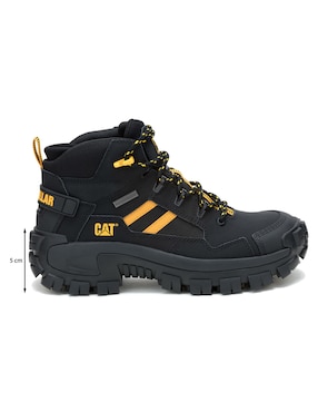 Bota industrial Caterpillar de cuero y piel