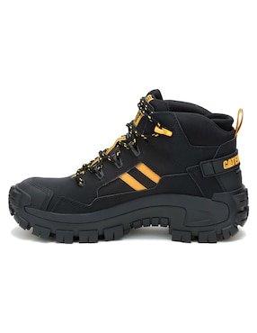 Bota industrial Caterpillar de cuero y piel