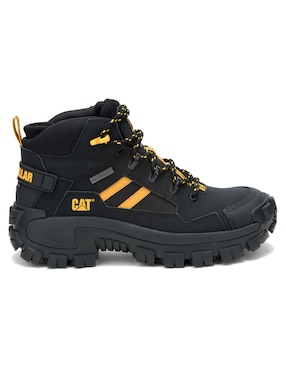Bota industrial Caterpillar de cuero y piel