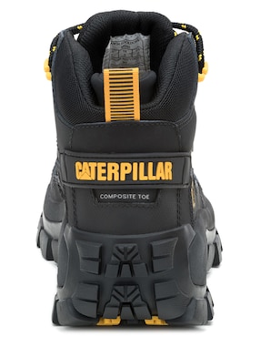 Bota industrial Caterpillar de cuero y piel