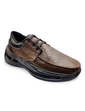 Tenis de piel Randem Altus Python Cc para hombre