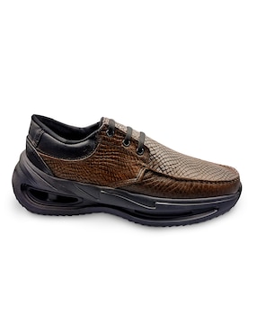 Tenis de piel Randem Altus Python Cc para hombre