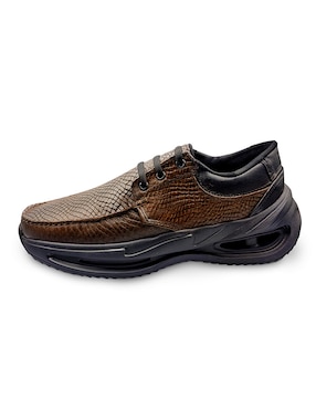 Tenis de piel Randem Altus Python Cc para hombre