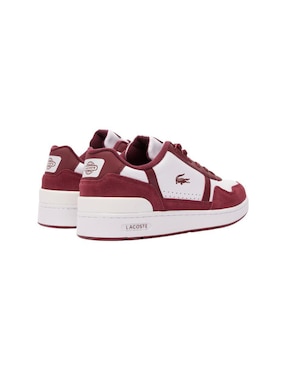 Tenis de piel Lacoste T-Clip para hombre