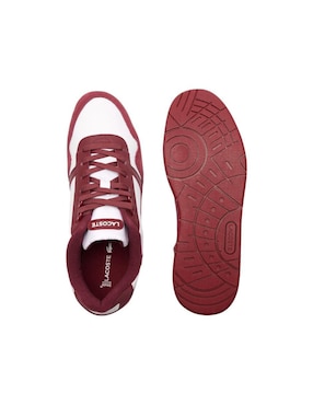 Tenis de piel Lacoste T-Clip para hombre
