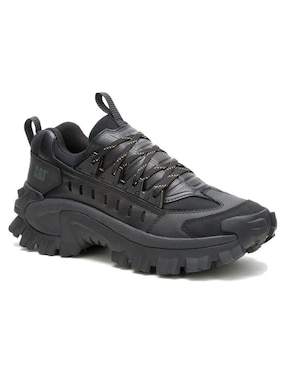 Tenis de piel Caterpillar para hombre
