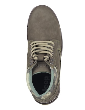 Bota Jeep de piel para hombre