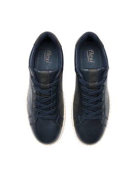 Tenis de piel Flexi para hombre