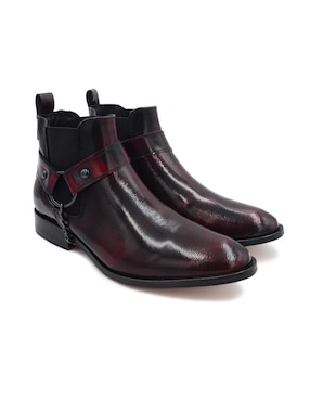 Botín Estilo Dh de piel para hombre
