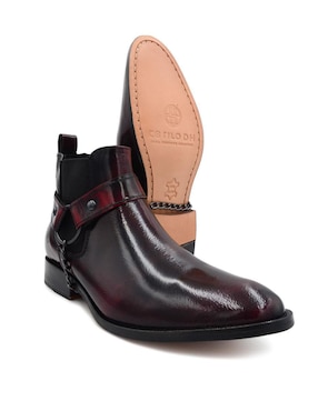 Botín Estilo Dh de piel para hombre