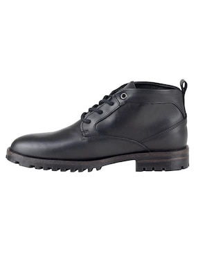 Botín Jeep de piel para hombre