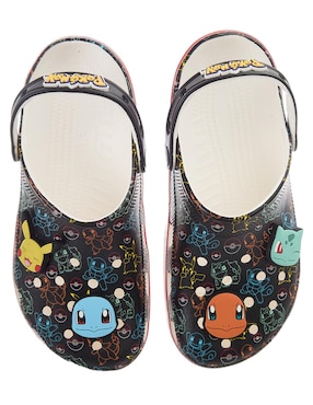 Sandalias Crocs Pokémon para hombre