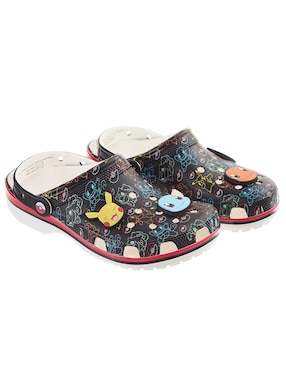 Sandalias Crocs Pokémon para hombre