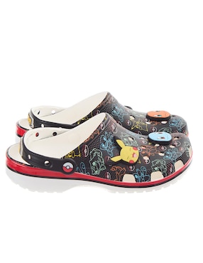 Sandalias Crocs Pokémon para hombre
