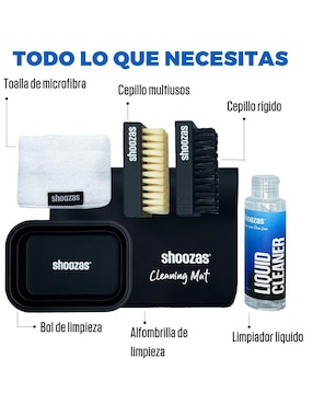 Kit cuidado y limpieza para calzado Shoozas