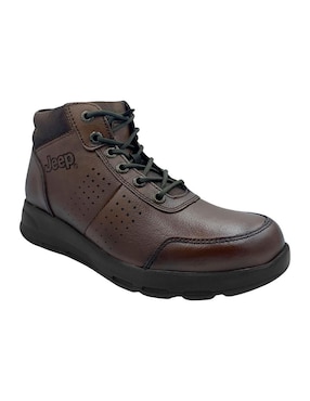 Bota Jeep de piel para hombre