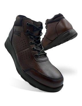 Bota Jeep de piel para hombre